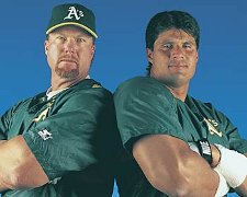 Mark McGwire Jose Canseco