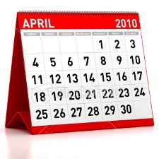 April Calendar 225