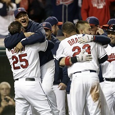 Cleveland Indians Win 225