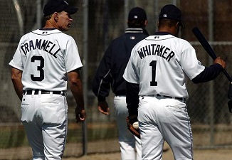 Alan Trammel Lou Whitaker