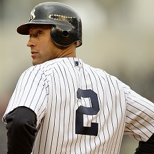 Derek Jeter Back 225 Derek Jeter Back 225