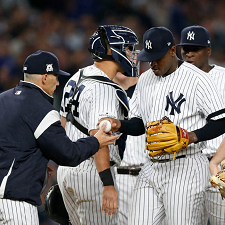 Luis Severino Pulled Wild Card 225